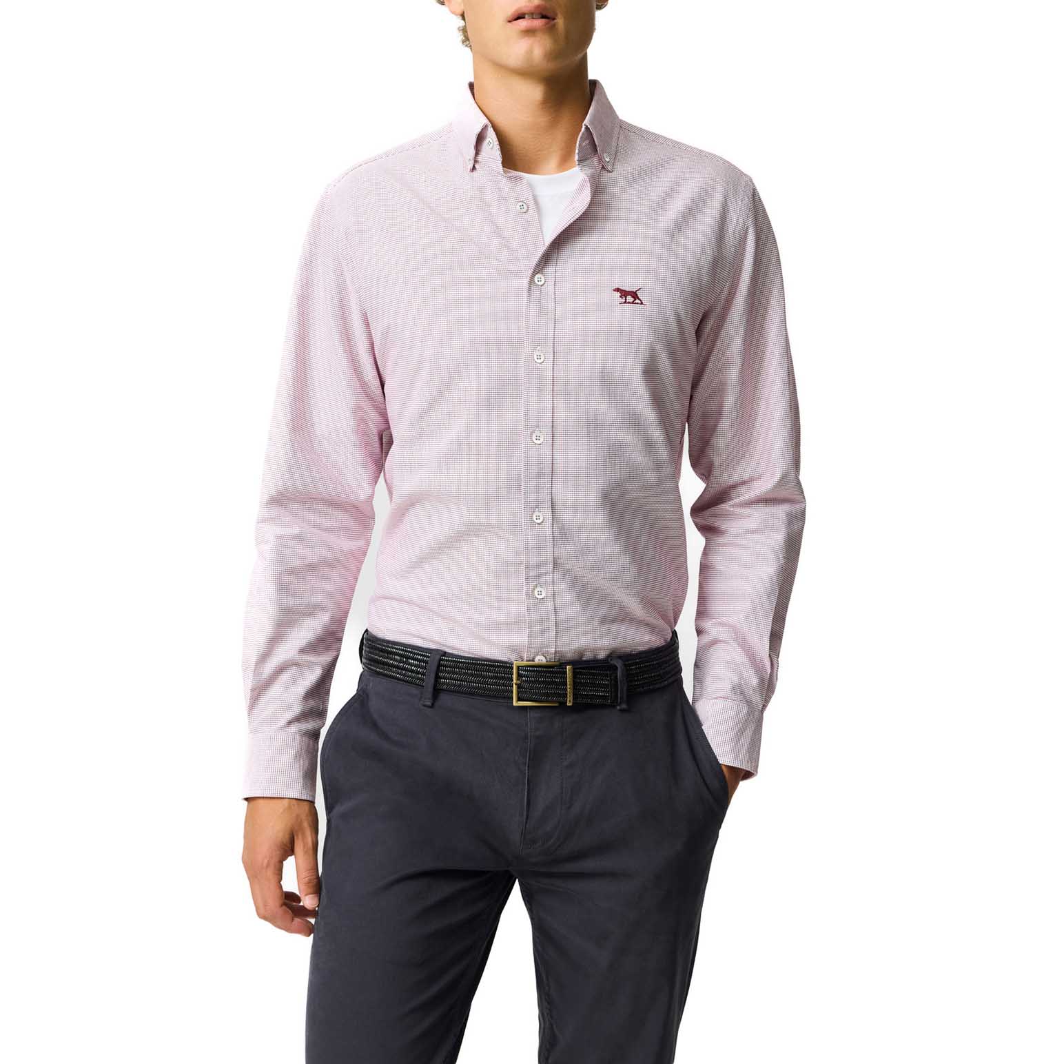 Rodd & Gunn Gunn Oxford 2 Ls Sports Fit Shirt