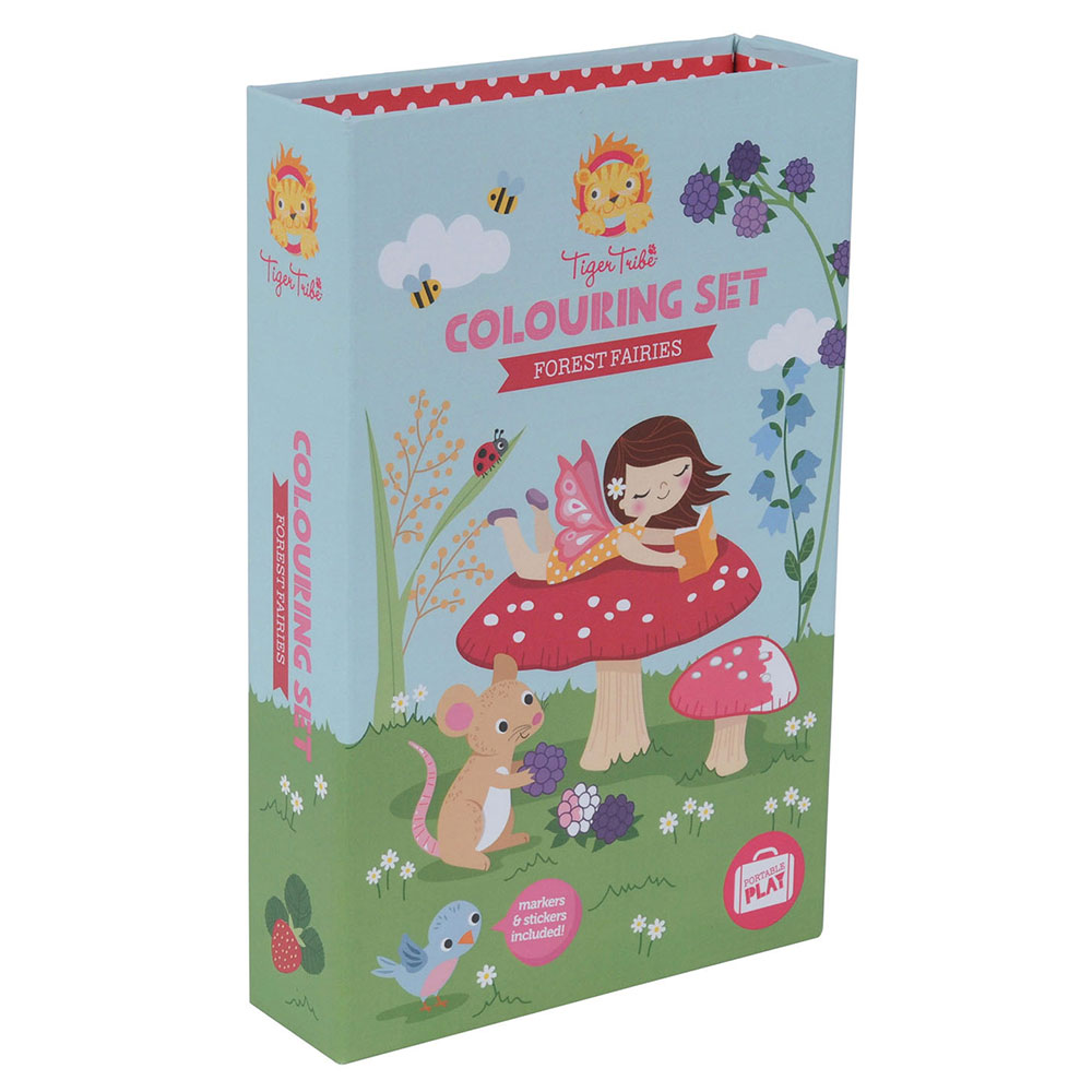 Tiger Tribe Colouring Set Forest Fairies