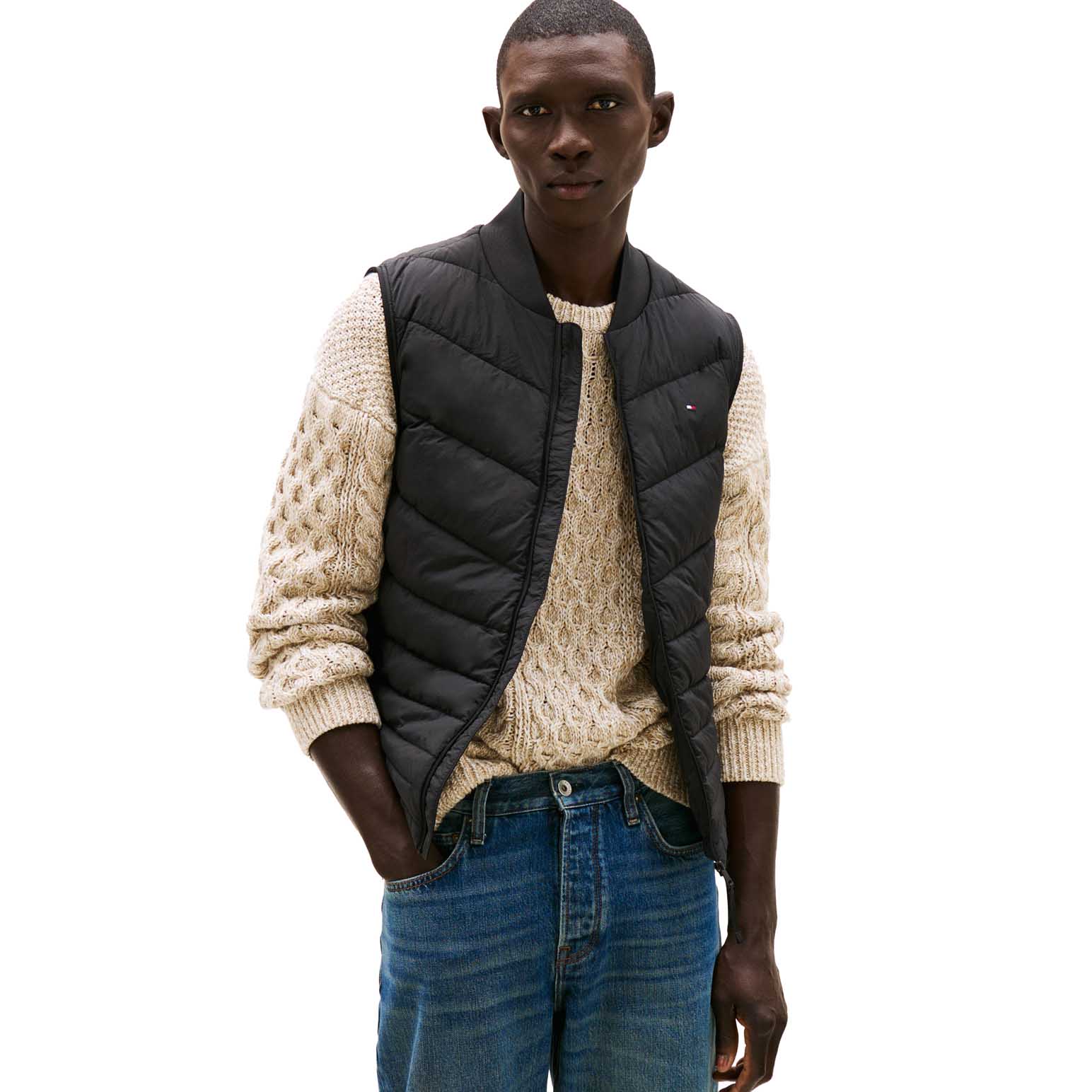 Tommy Hilfiger Mix Quilt Vest