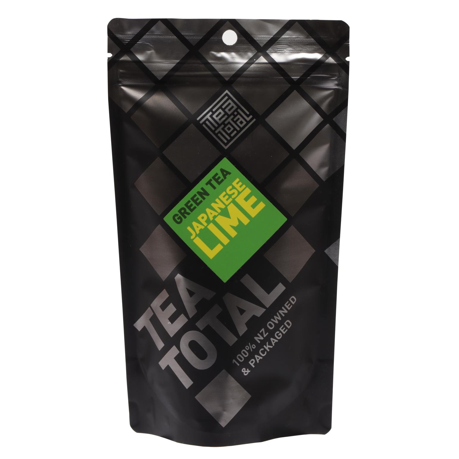 Tea Total Japanese Lime Green Tea Pouch 100g