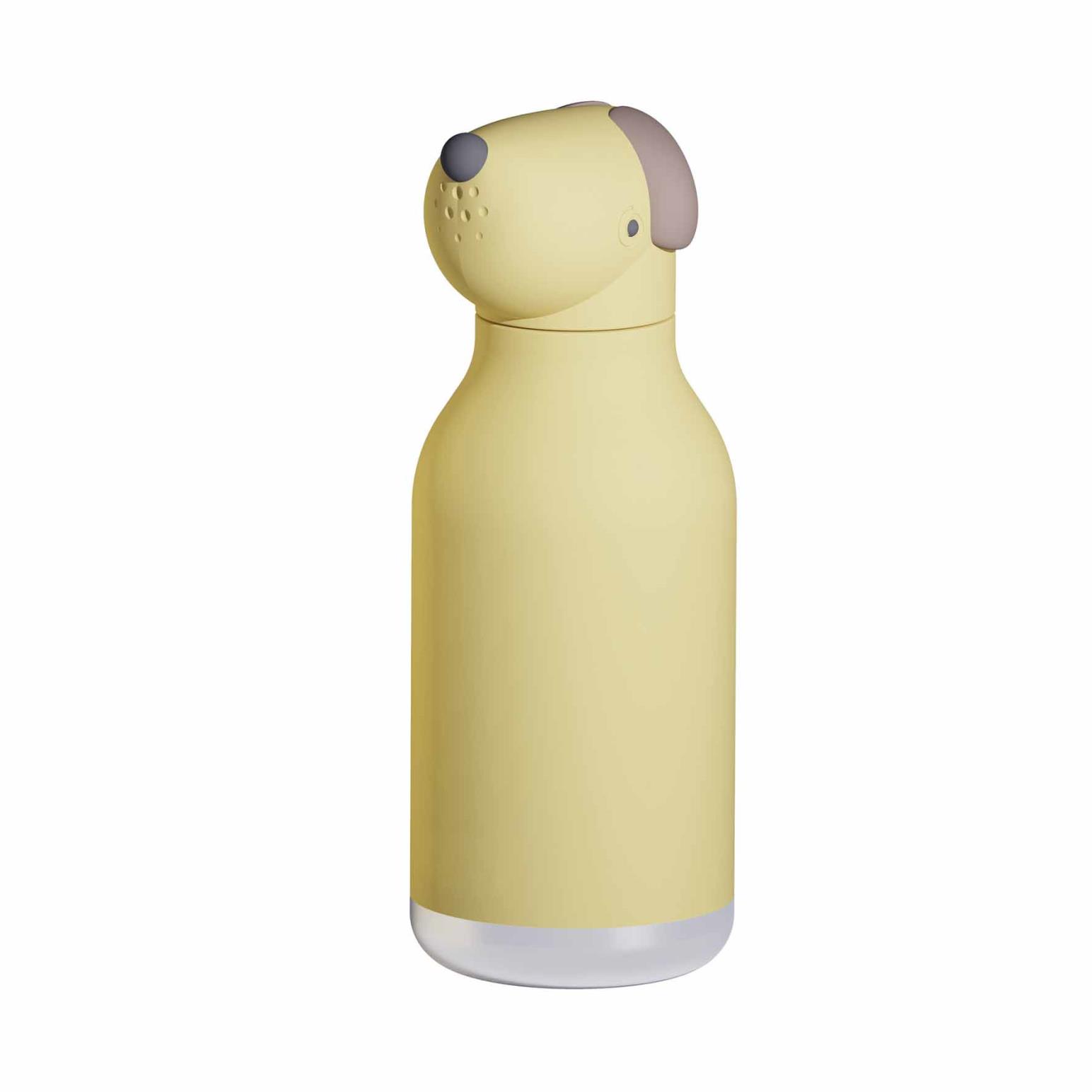 Asobu Bestie Bottle Dog Double Wall Insulated Bottle 460ml Yellow