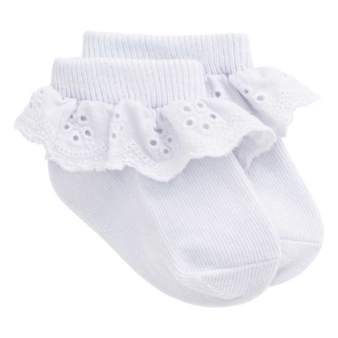 Jamie Kay Frill Ankle Sock 0-2Y