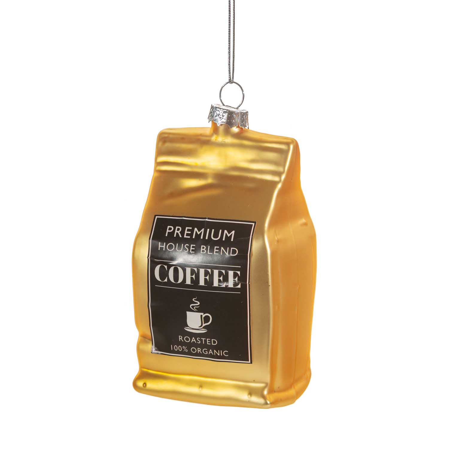 Sass & Belle Coffee Beans Shaped Bauble