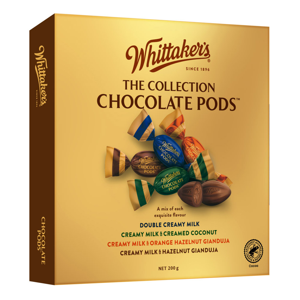 Whittaker's Chocolate Pods: The Collection 200g