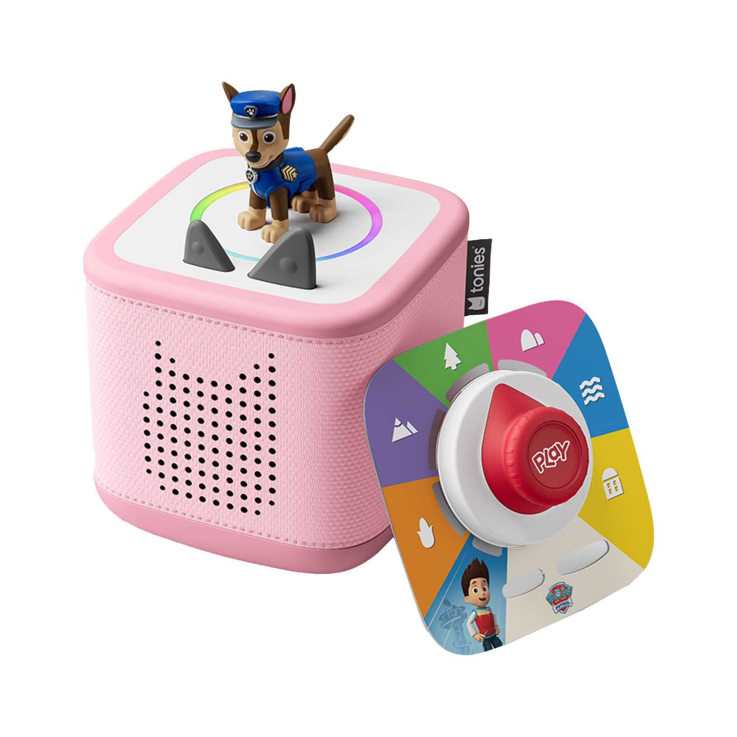 tonies Toniebox 2 - Cloud Pink Play Set - PAW Patrol Chase