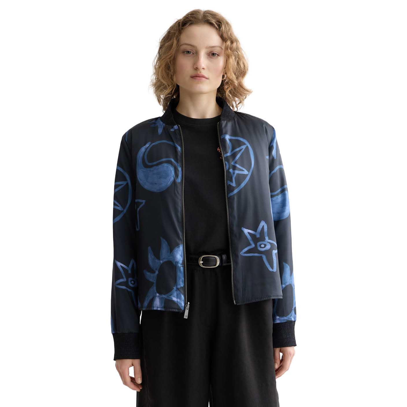 Scotch & Soda Quilted Reversible Bomber Jacket