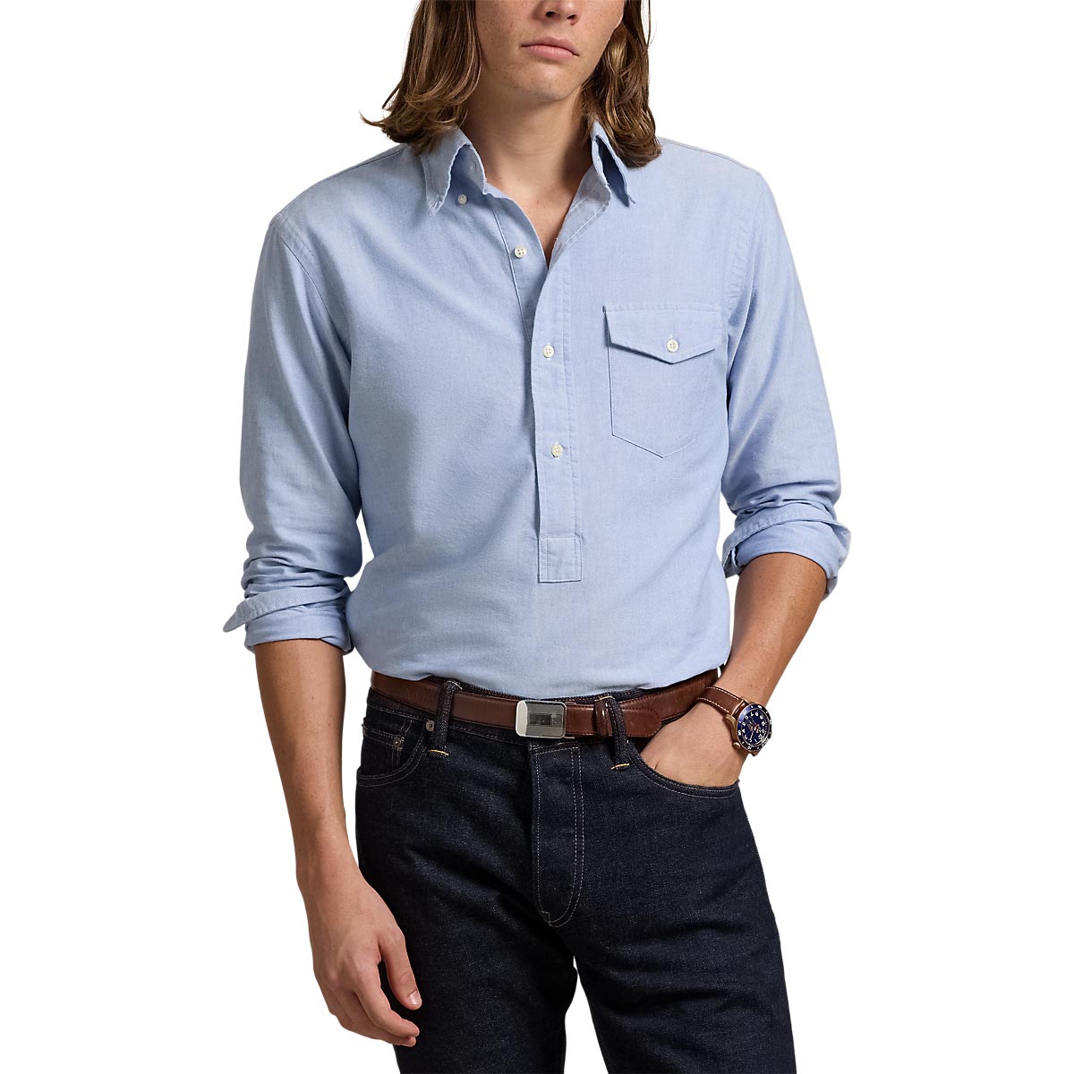 Polo Ralph Lauren Classic Fit Oxford Popover Shirt Ballantynes