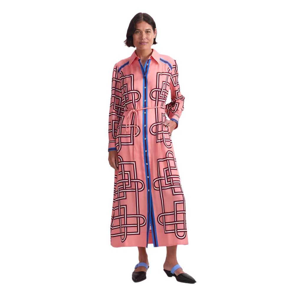 Sportscraft Rhodes Print LS Shirt Dress