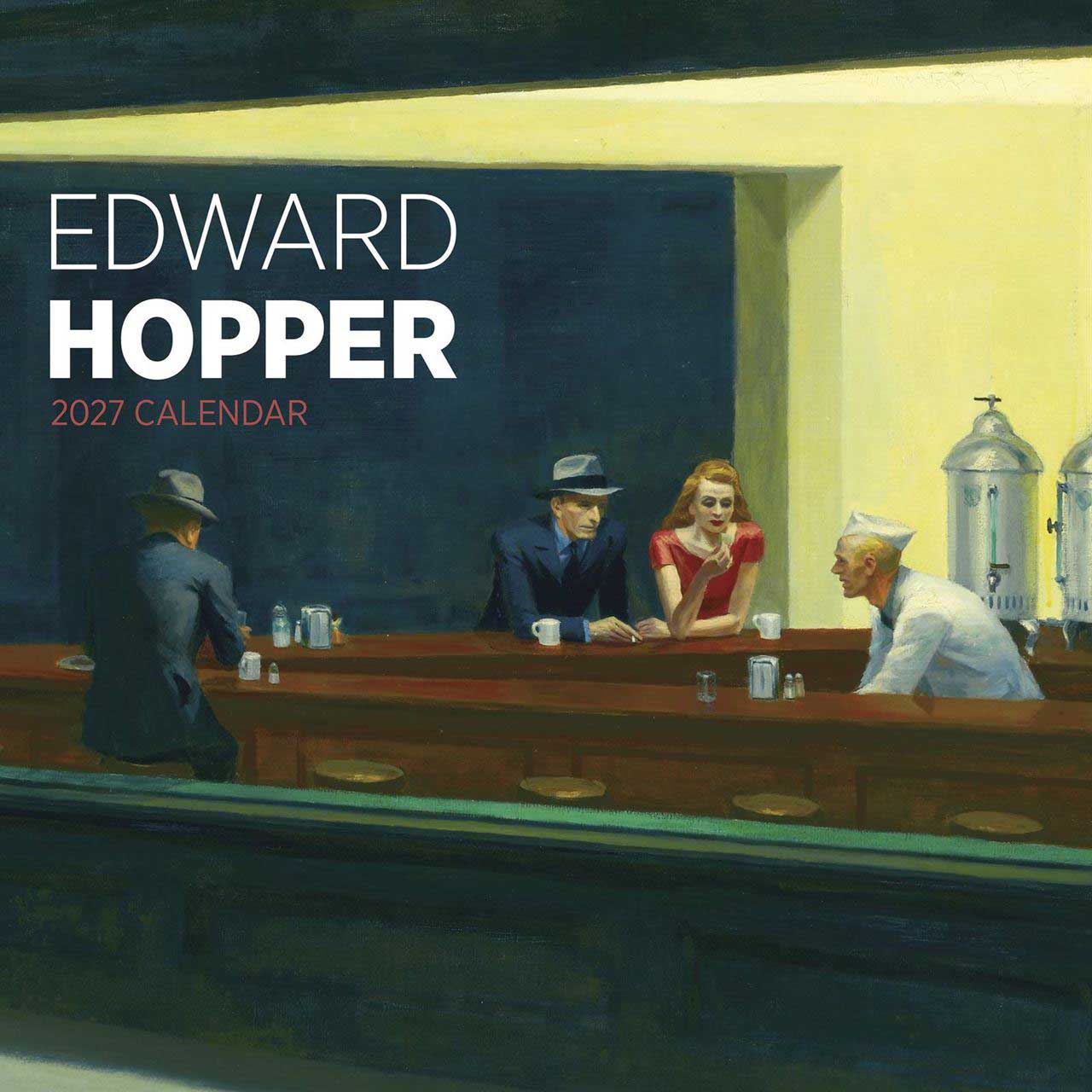 Pomegranate Edward Hopper Wall Calendar 2027