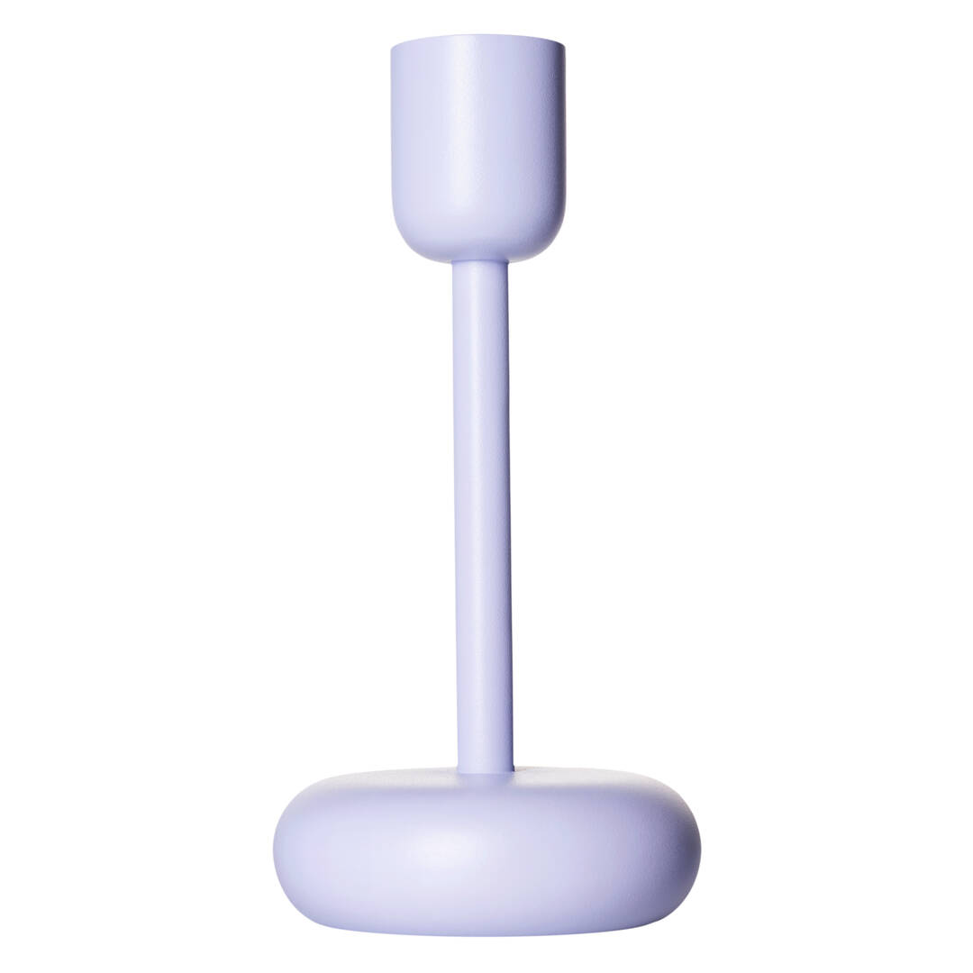 iittala Nappula Candle Holder 18cm Light Lilac