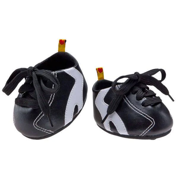 Build A Bear Shoes - Beary Black Turf Sneakers