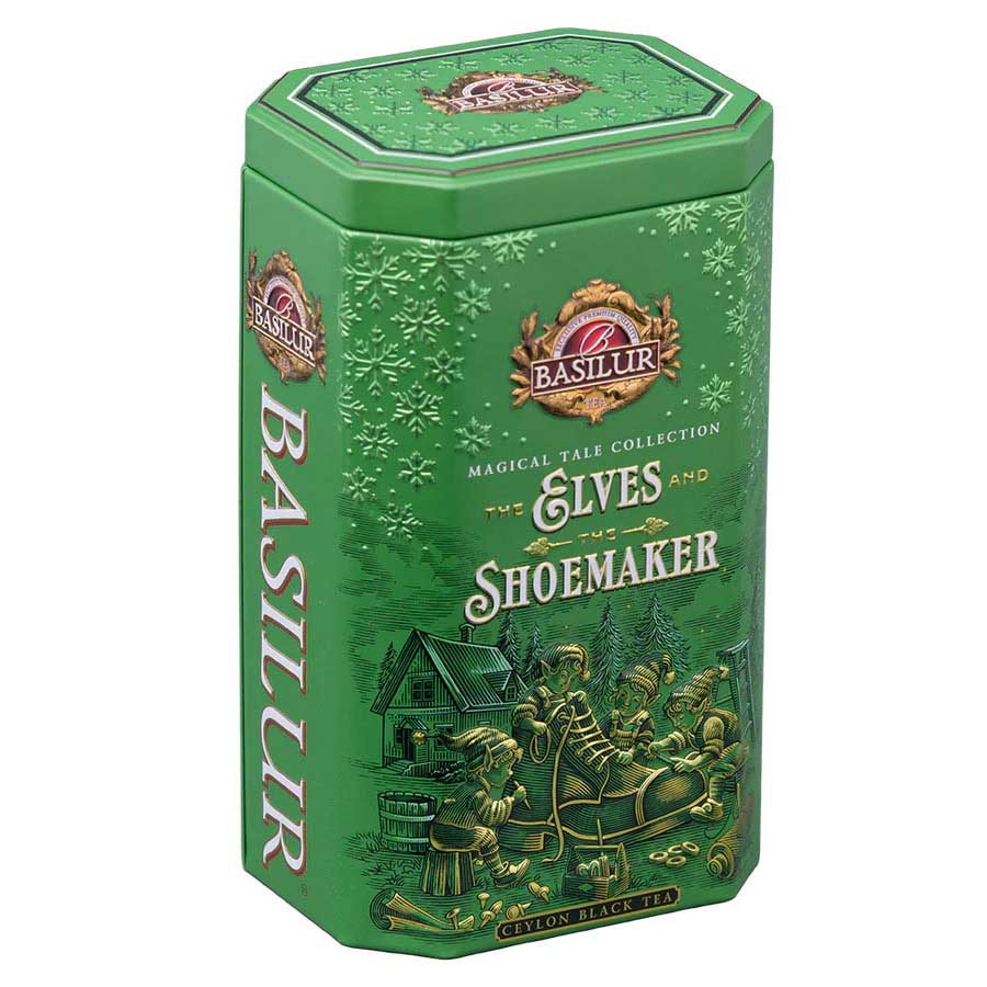 Basilur Magical Tale: Elves & Shoemaker Tin - Loose Black Tea 75g