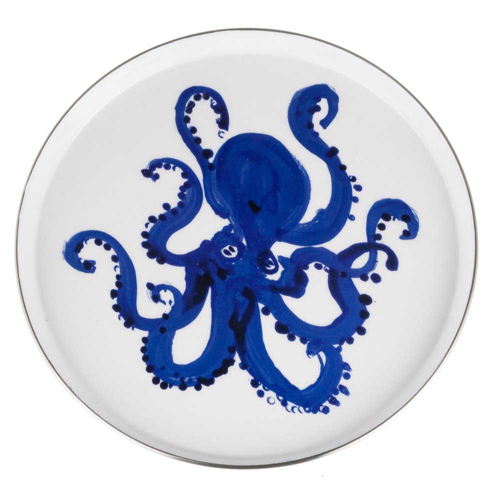 Shoeless Joe Stainless Steel Octopus Tray