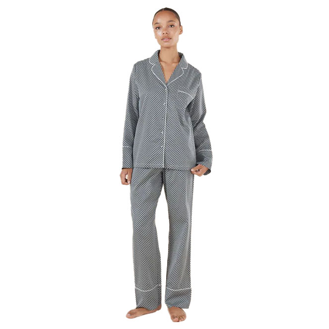 Gingerlilly Sky Diamond Cotton Pj Set