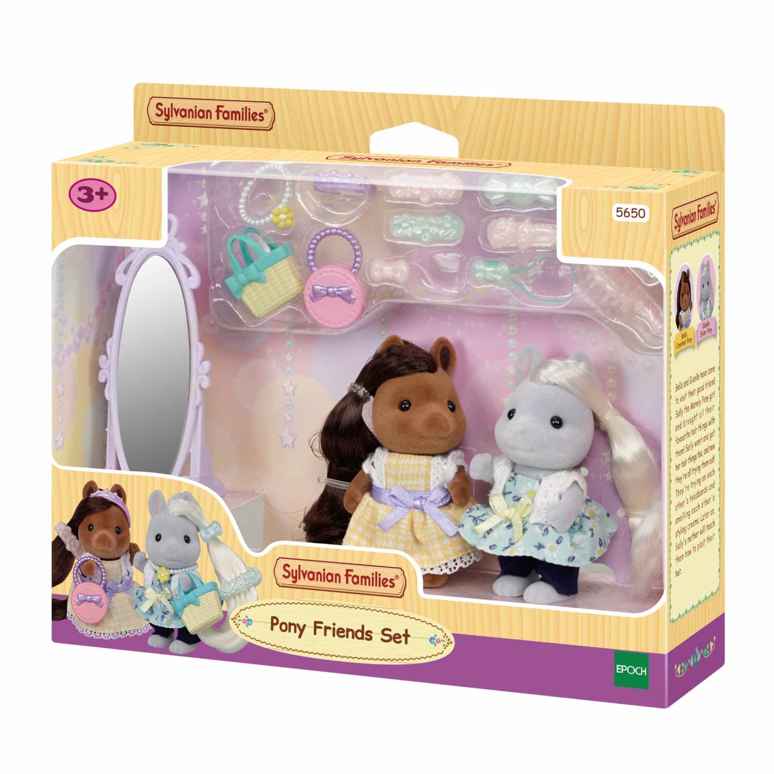 Sylvanian Families Pretty Pony Friends Set
