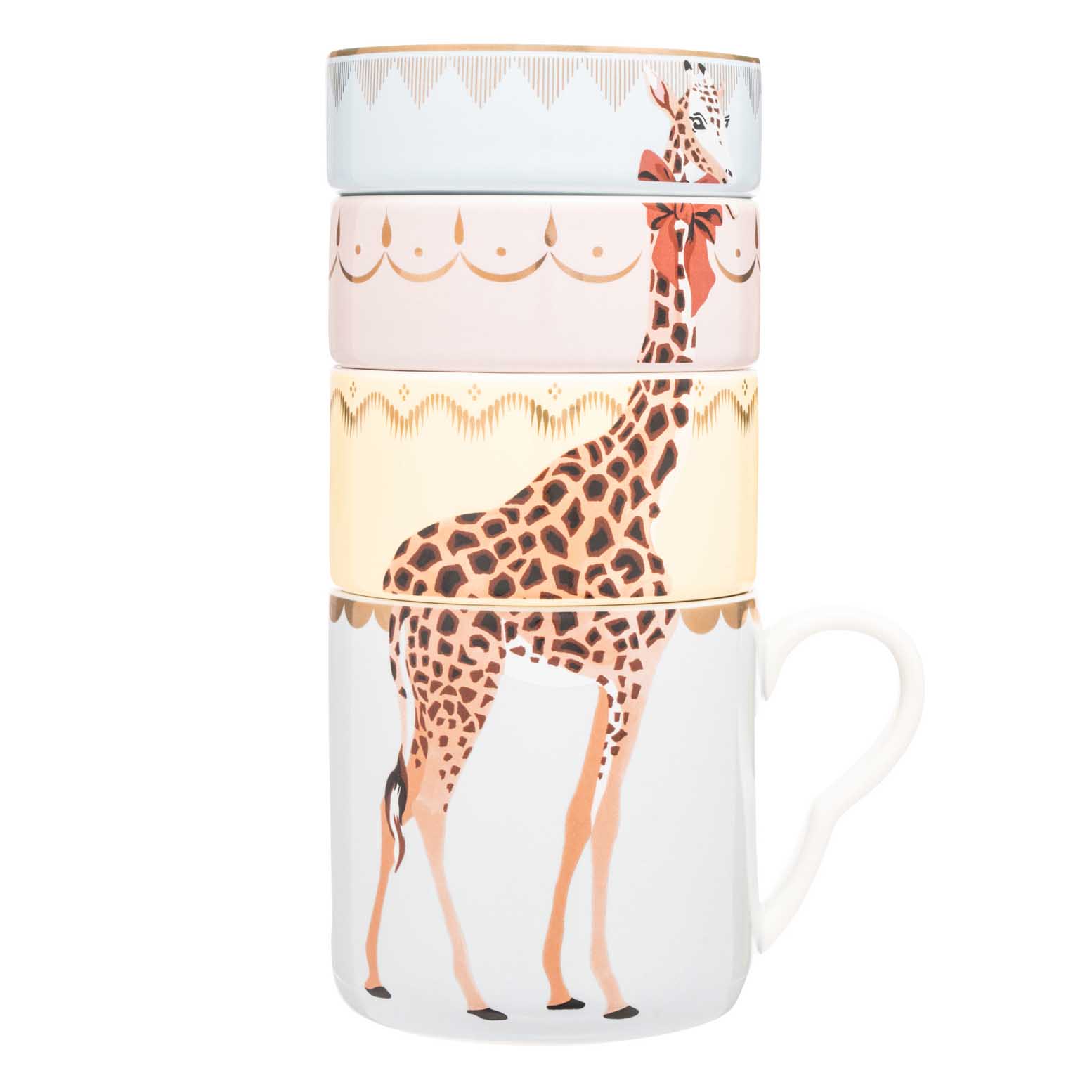 Yvonne Ellen Giraffe Stacking Measuring Cups