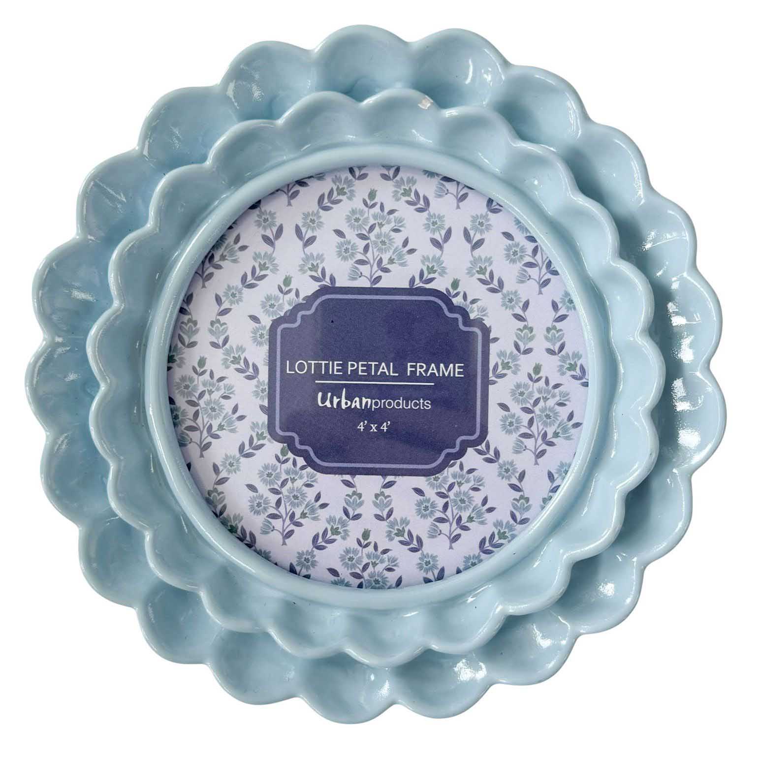 Urban Products Lotti Petal Rnd Frame Blue 4x4