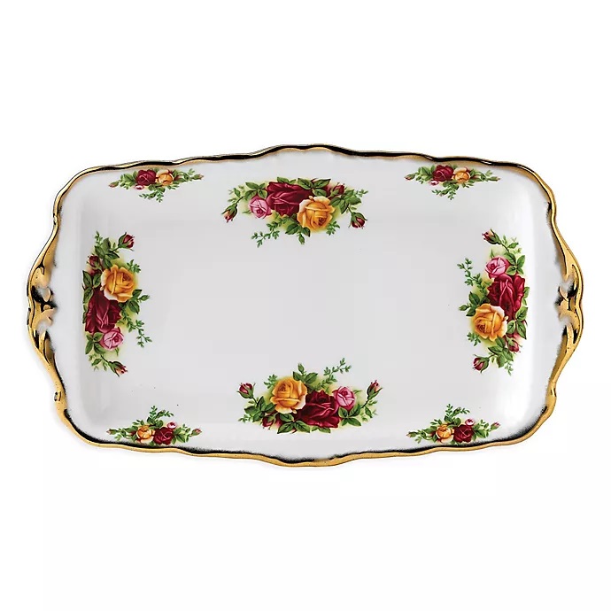 Royal Albert Old Country Roses Sandwich Tray 17cm