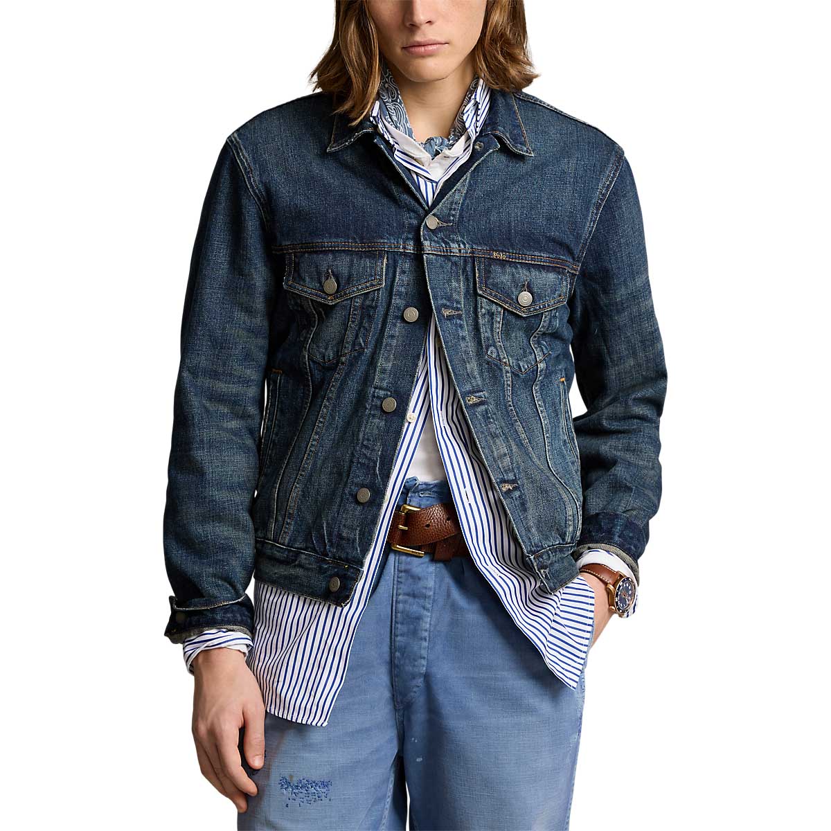 Polo Ralph Lauren Faded Denim Trucker Jacket