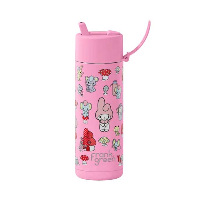 frank green 20oz Reusable Bottle My Melody w Flip Straw Lid