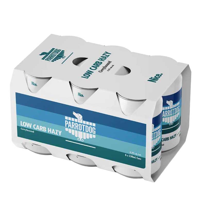 Parrotdog Greyhound Low Carb Hazy 4.3% 6 X 330ml