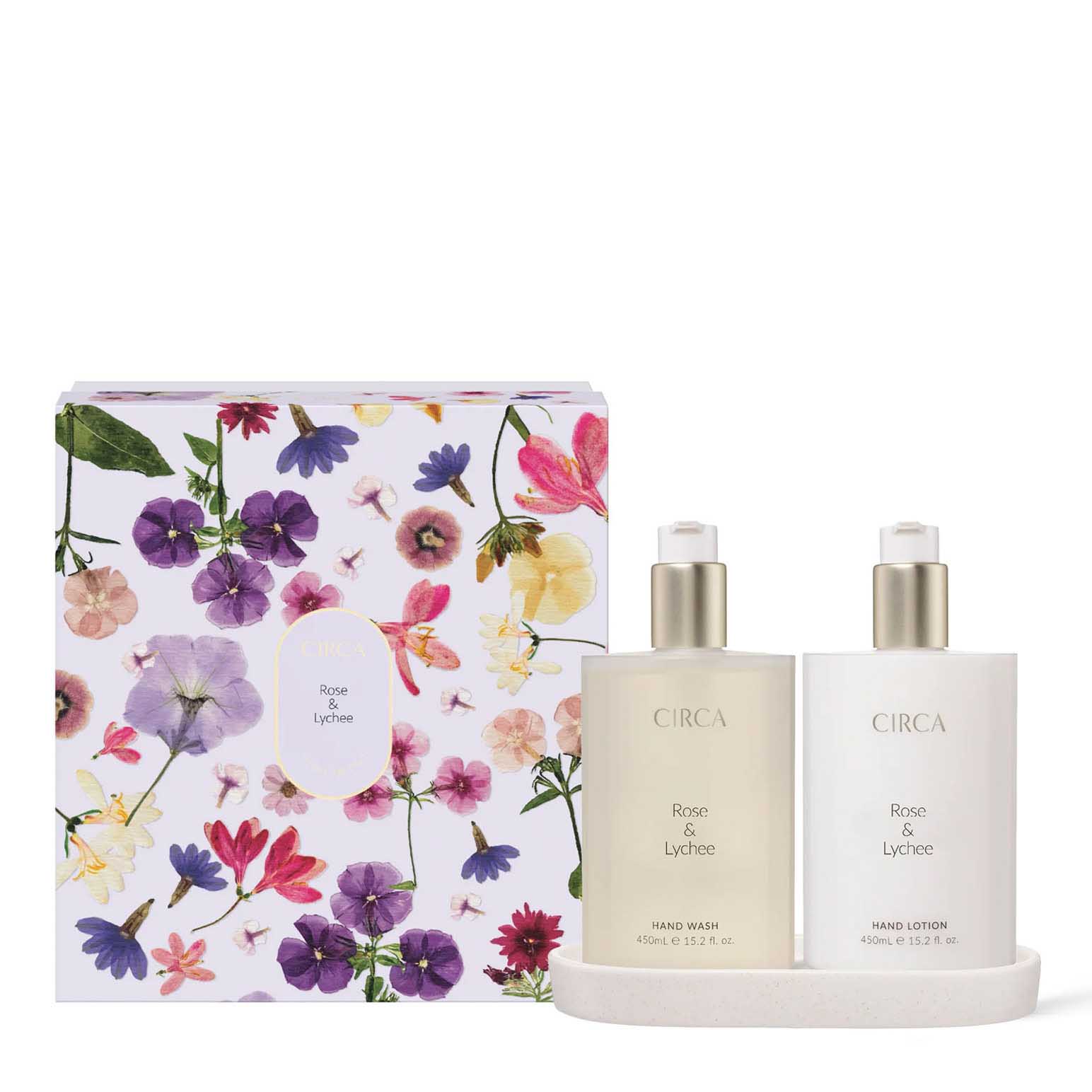 CIRCA Limited Edition Rose & Lychee Hand Care Duo Set