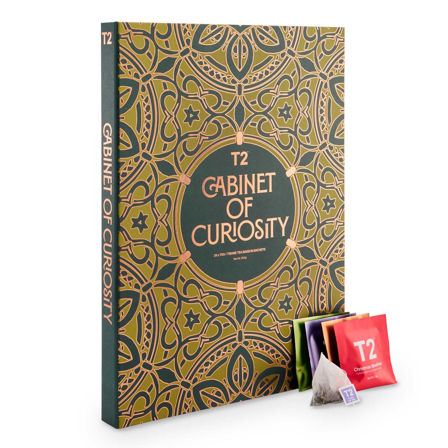 T2 Cabinet of Curiosity 24 Day Tea Bag Advent Calendar