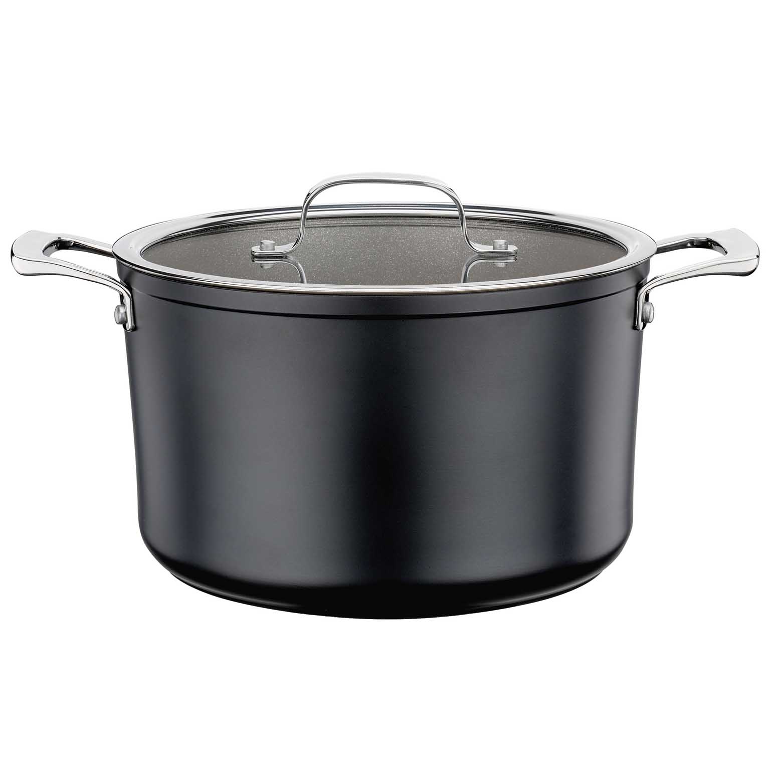 Meridian High Casserole 24cm With Glass Lid