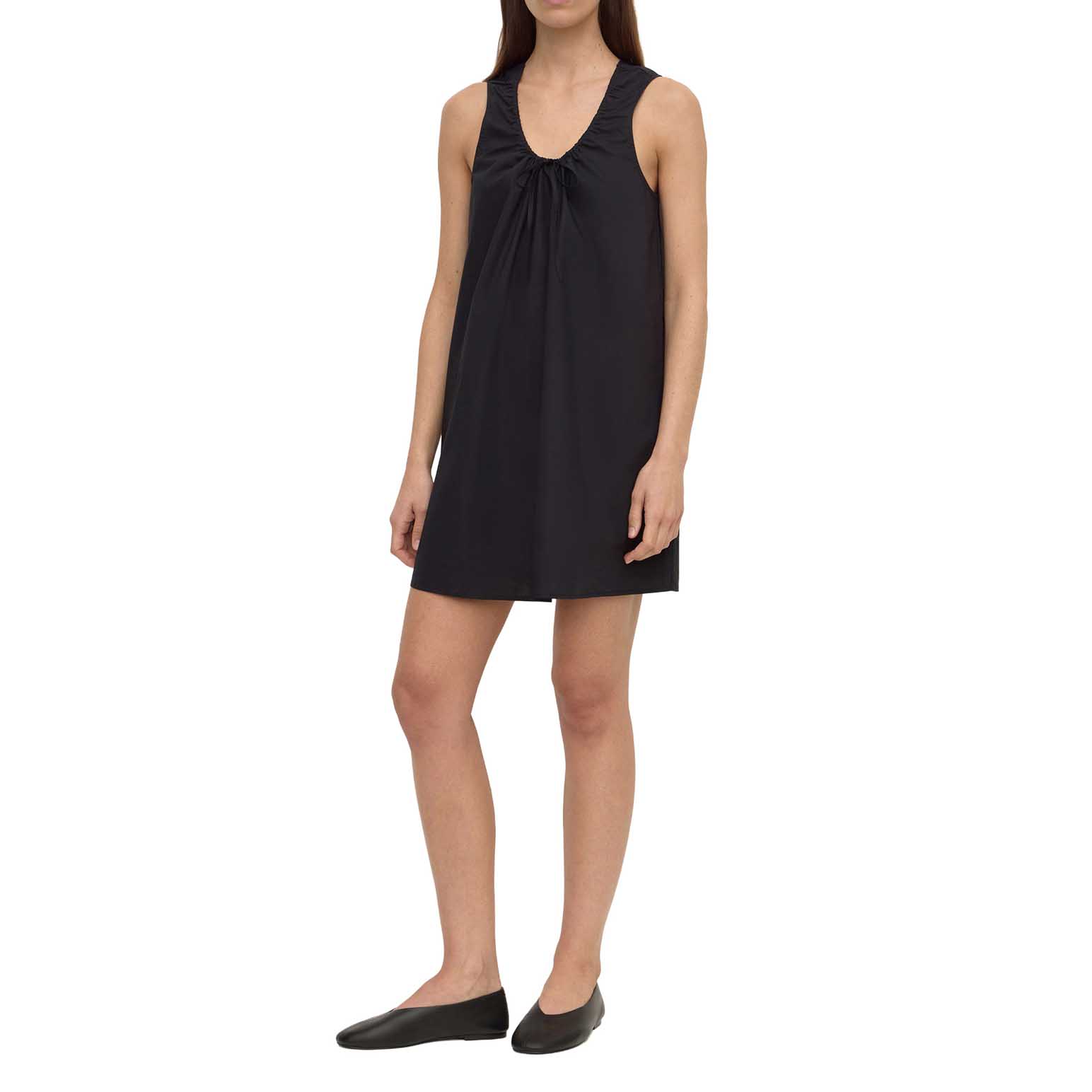 Assembly Label Holly Cotton Mini Dress Black