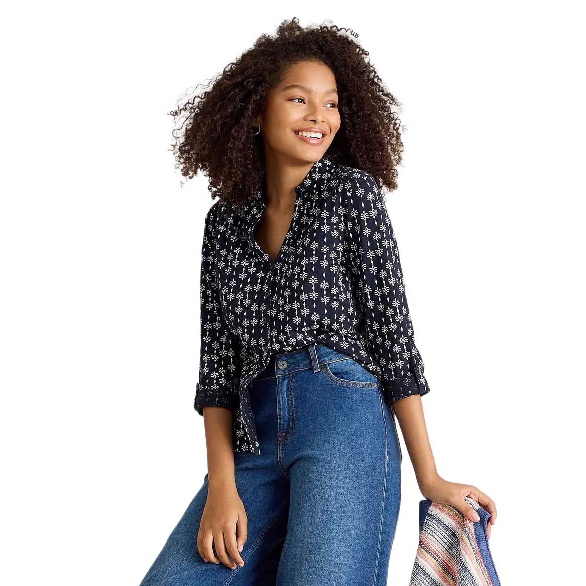 White Stuff Annie Jersey Shirt