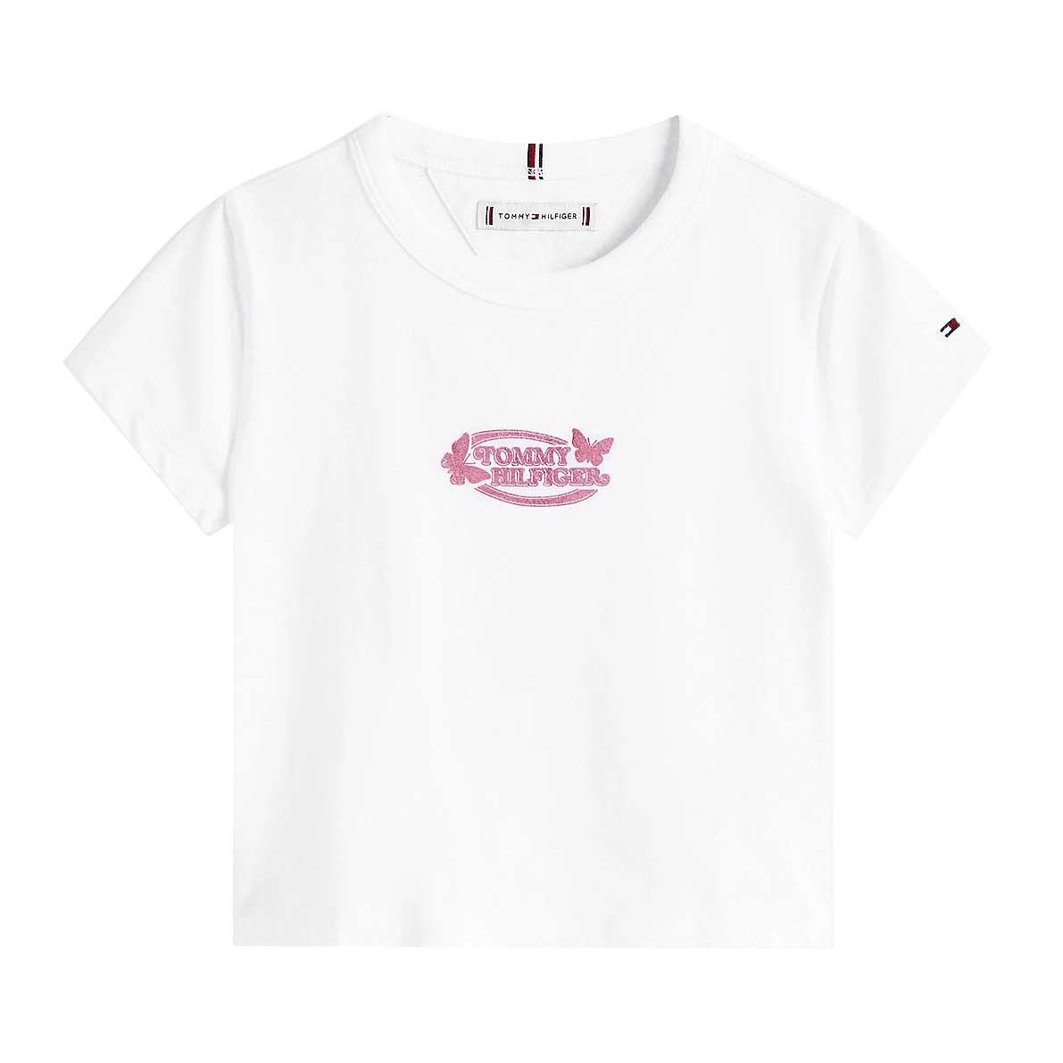 Tommy Hilfiger Butterfly Graphic Tee SS 8-10Y