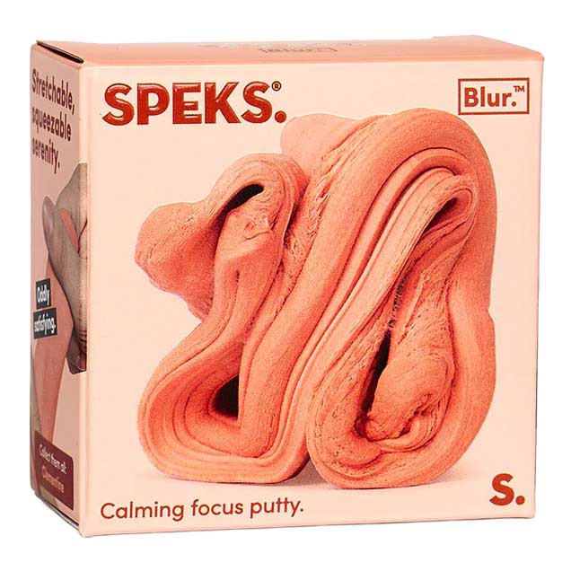 Speks Blur Calming Focus Putty Clementine