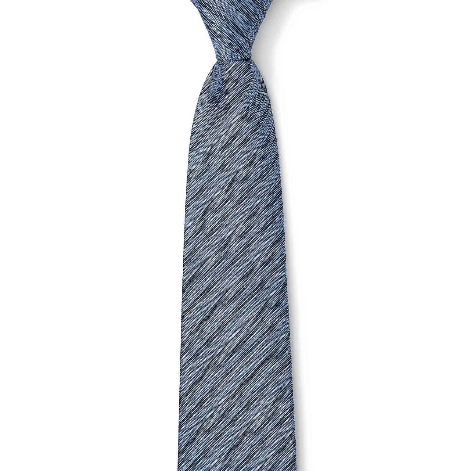 Joe Black Bamboo Stripe 7.5cm Tie