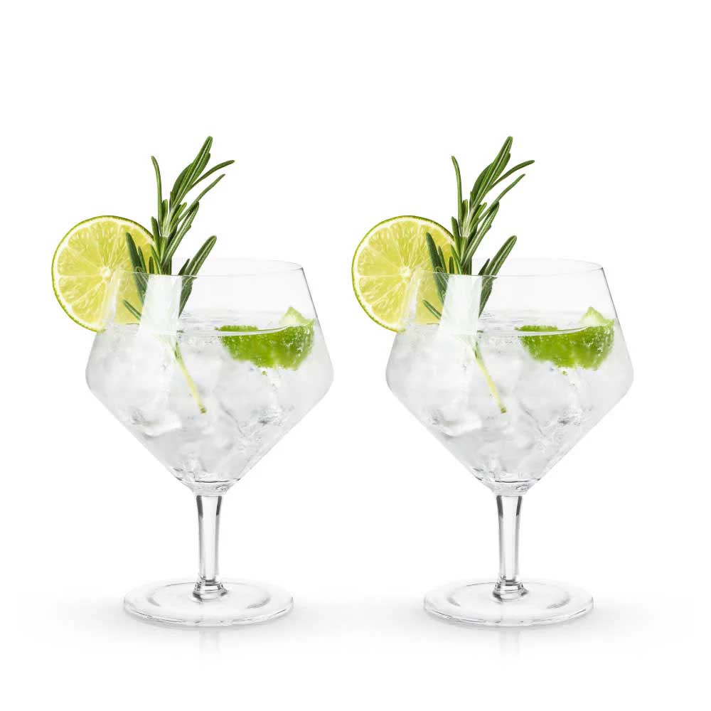 Viski Raye: Gin & Tonic Glasses