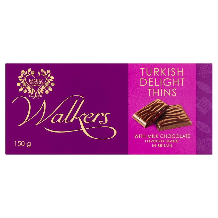 Walkers Turkish Delight Thins 135g