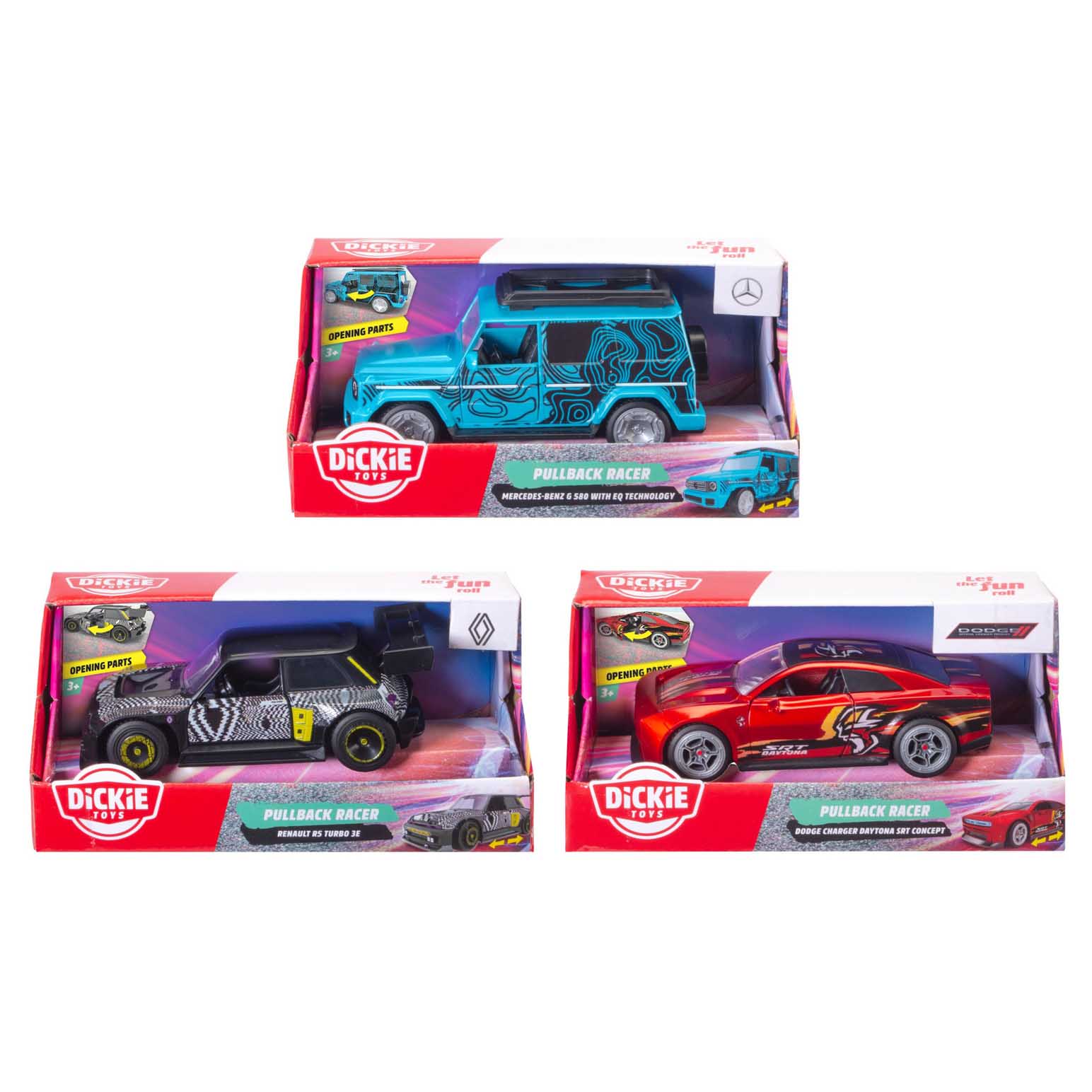 Dickie Toys Pullback Racer