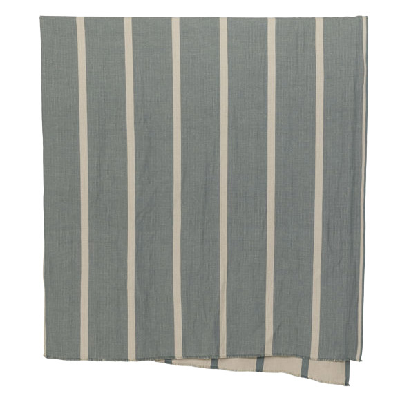 Citt&agrave; Carnival Bedspread Natural/Air Force Blue Q 270x270cm