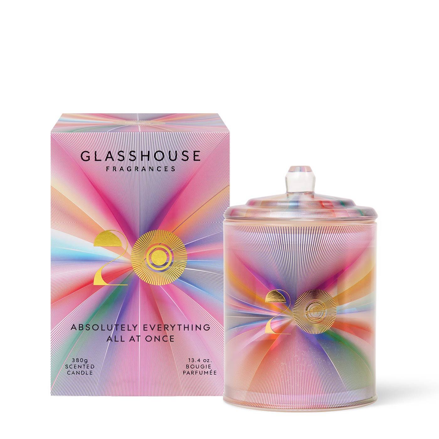 Glasshouse Fragrances LE Absolutely Everything All At Once Soy Candle 380g