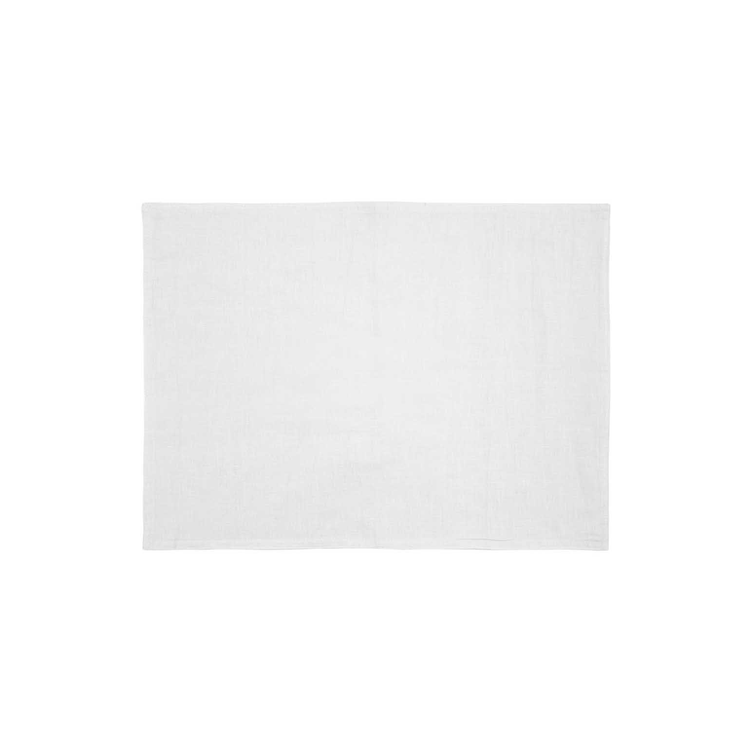Bambury Linen Placemat 33x45cm White