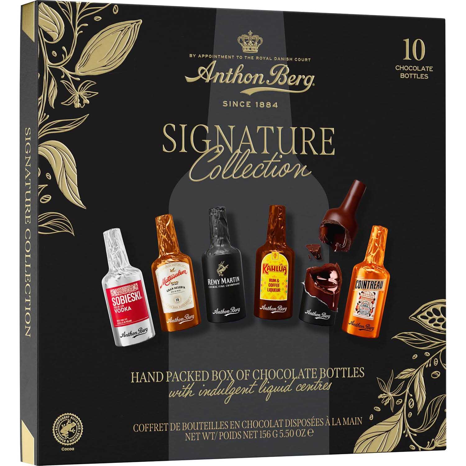 Anthon Berg 10 Piece Signature Chocolate Liqueur 156g