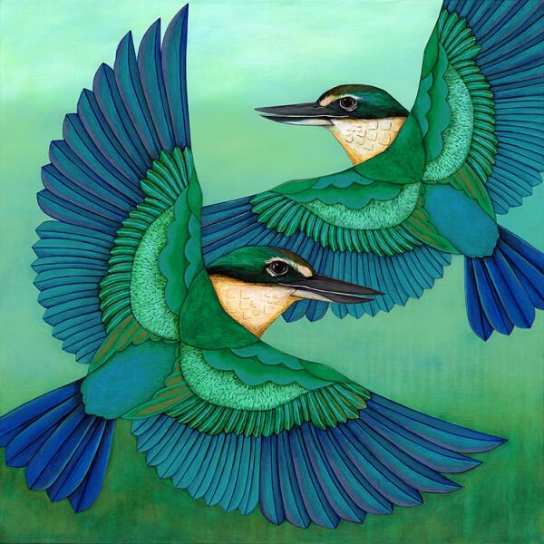 Kathryn Furniss Sacred 30x30cm Box Framed Print