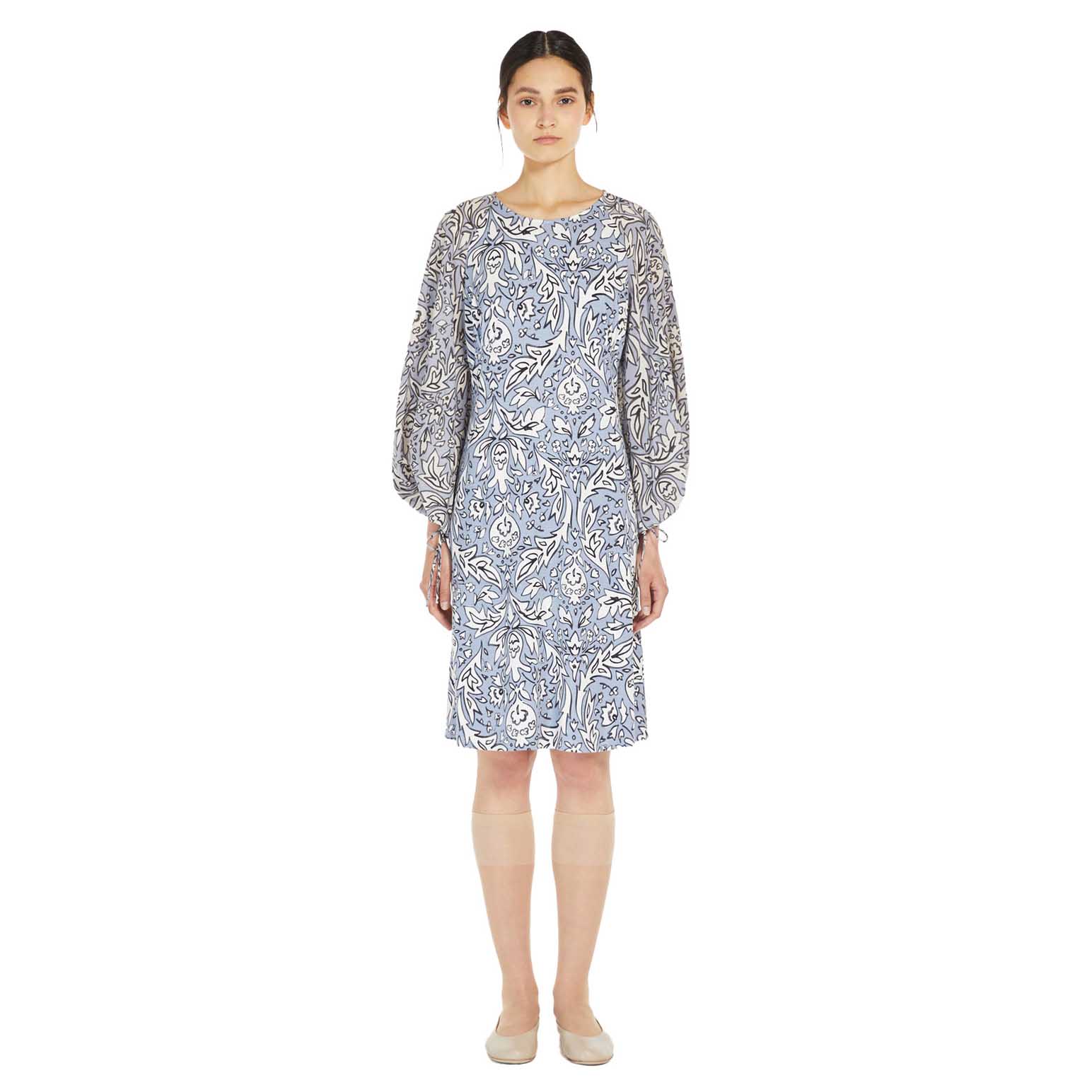 Weekend Max Mara Orata Flowing Jersey Silk Dress