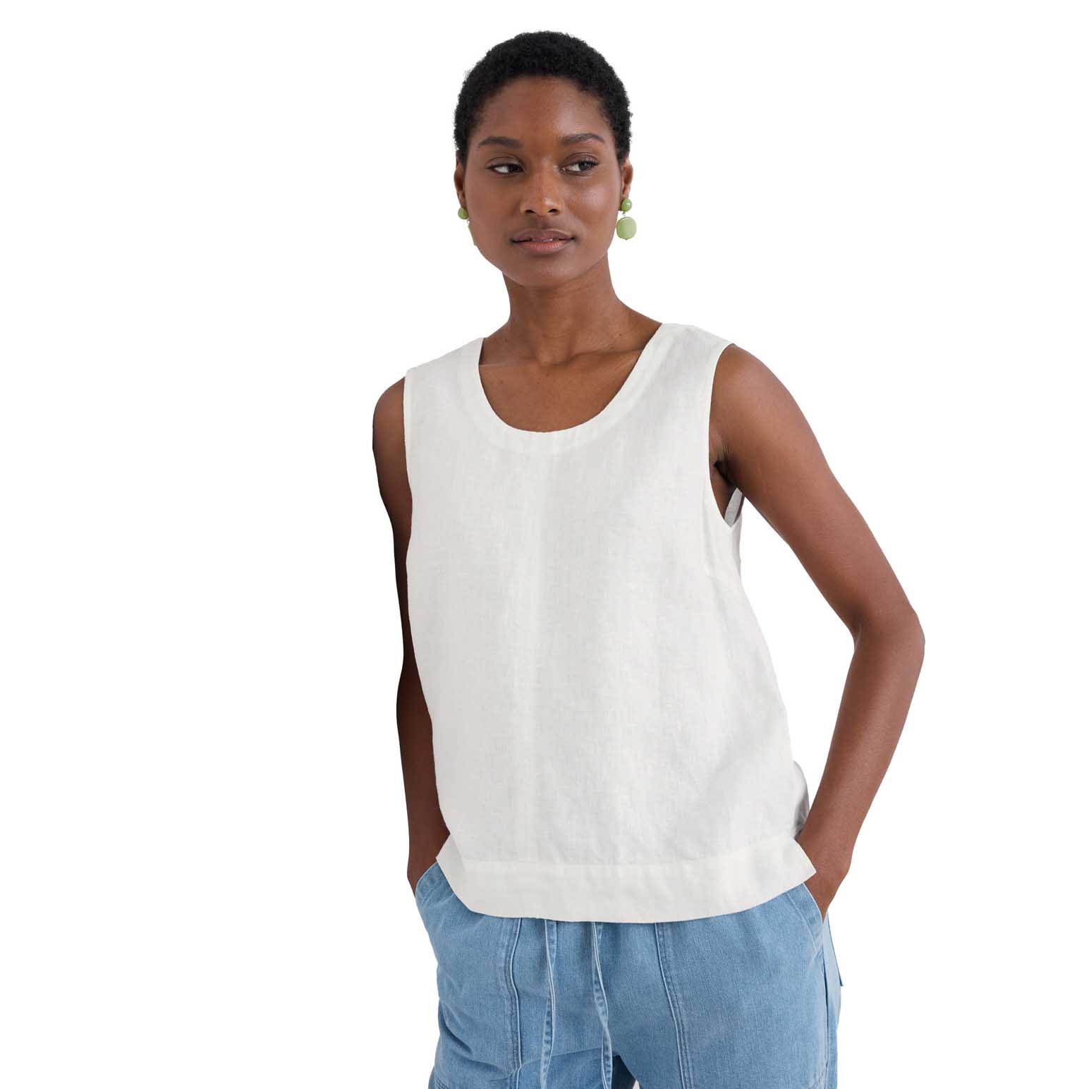 Seasalt Cornwall Lighthouse Station Vest Chalk