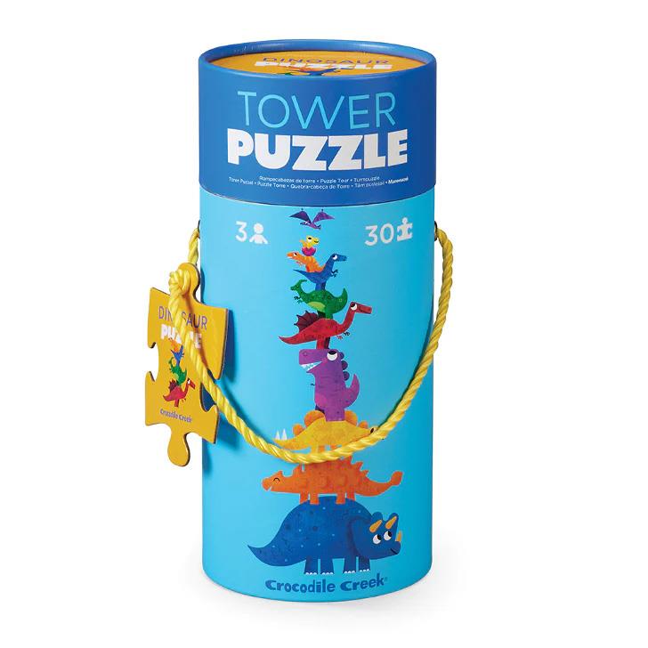 Croc Creek 30-Piece Tower Puzzle - Dinosaur
