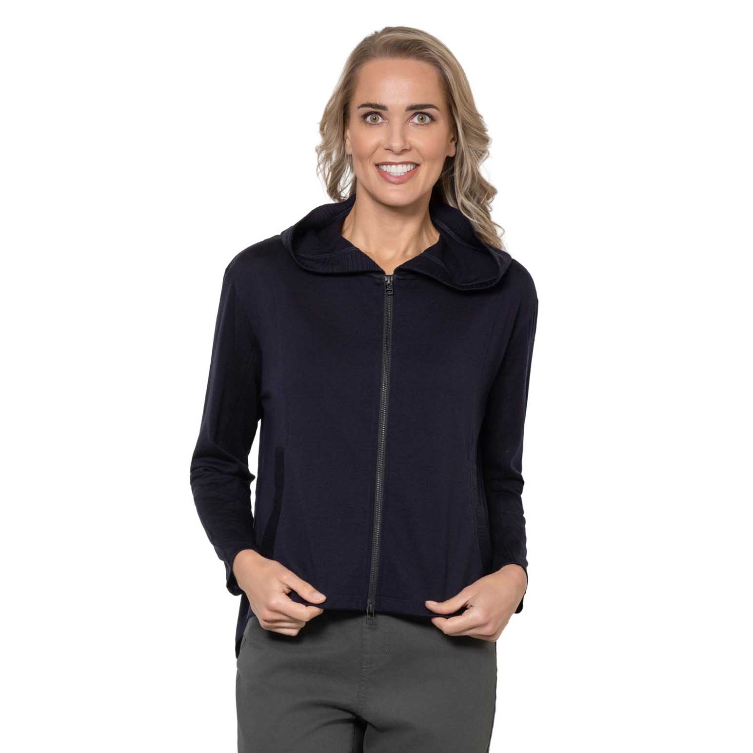 B Essentials by Ballantynes Hooded Zip Through