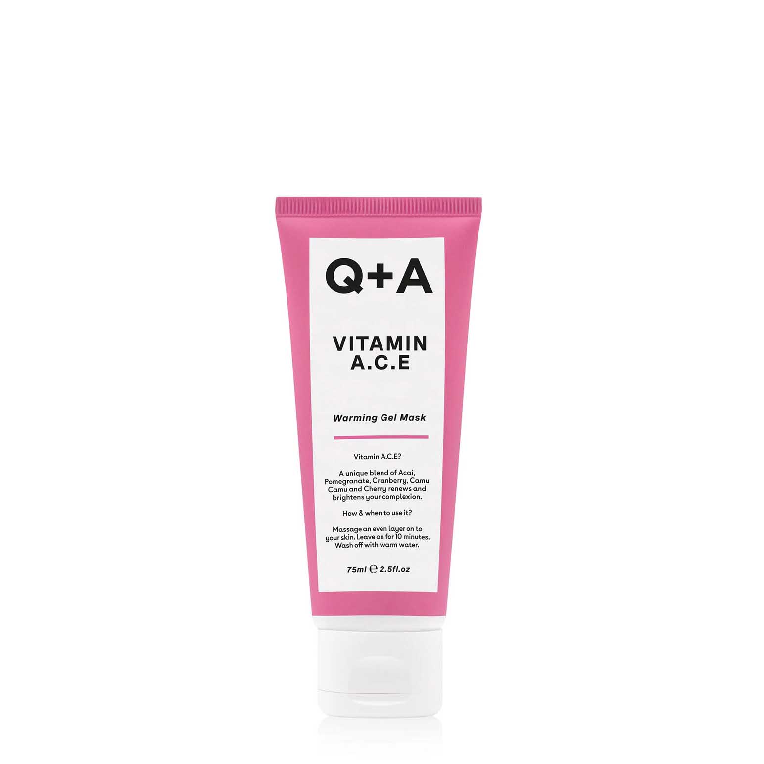 Q+A Vitamin A.C.E Warming Face Mask