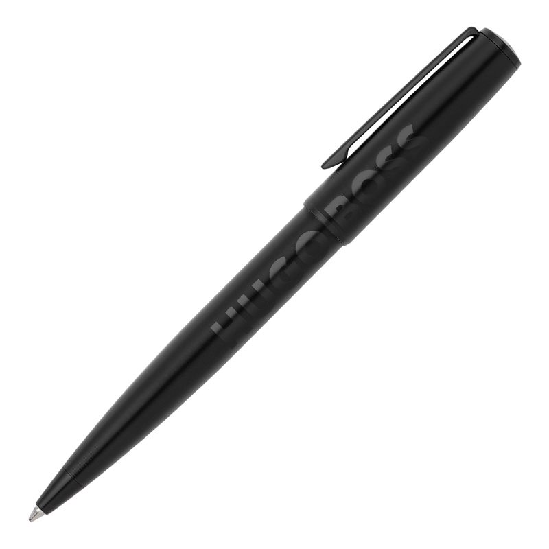 Hugo Boss Ballpoint Pen Label Black
