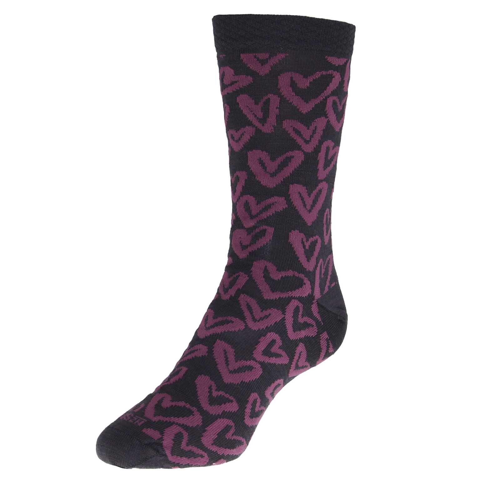 NZ Sock Co Merino Hearts Crew