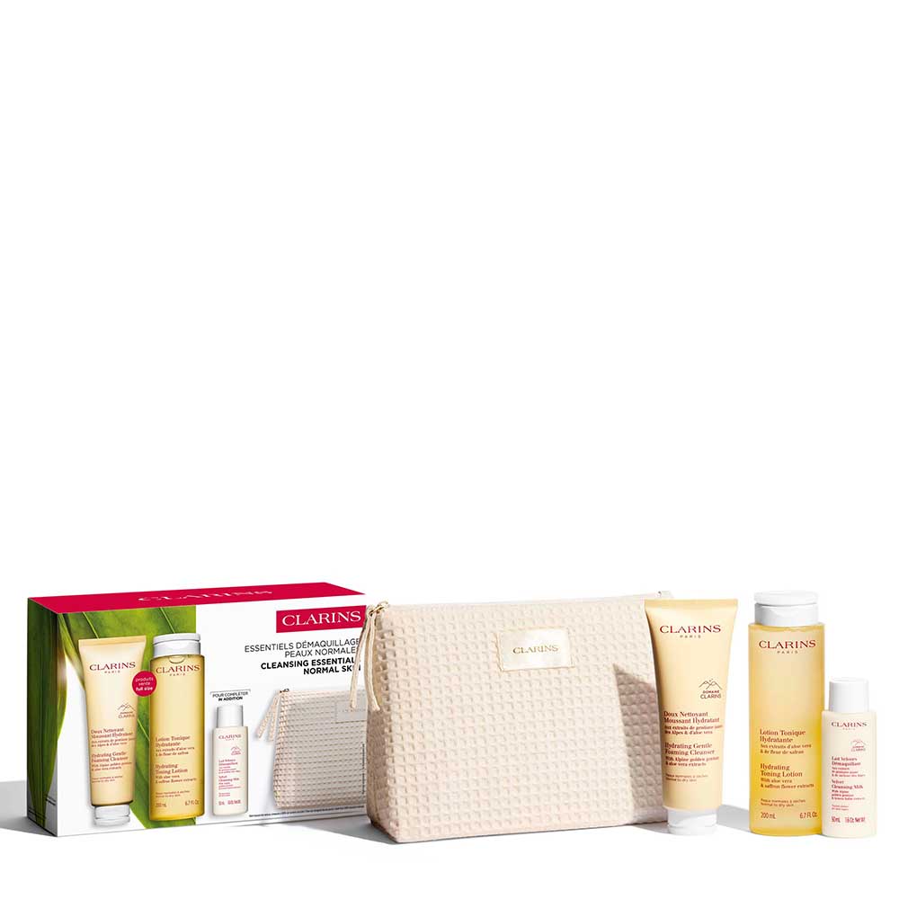 Clarins Cleansing Essentials Normal Skin Set