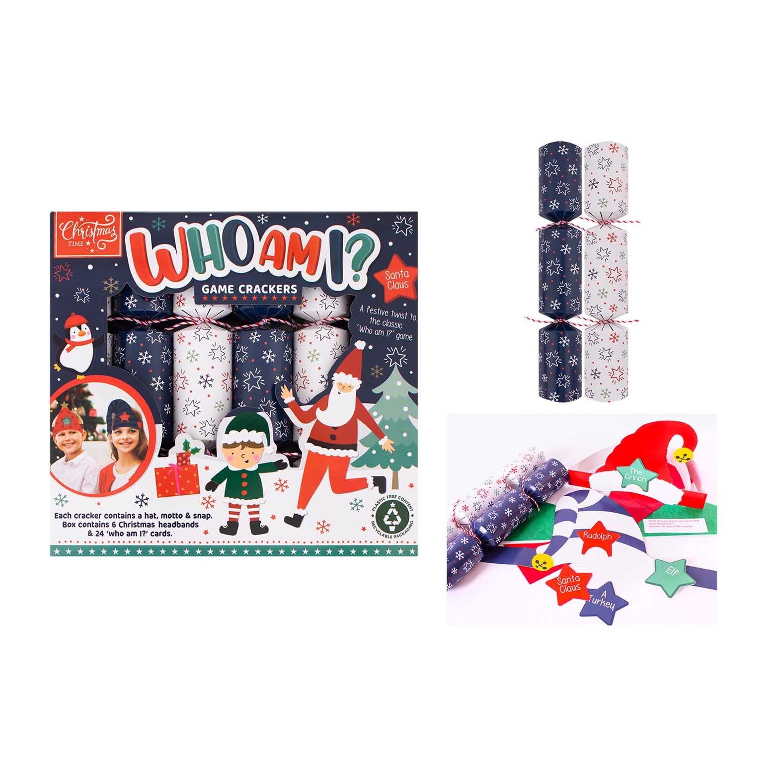 Game Who Am I? Crackers 6x9